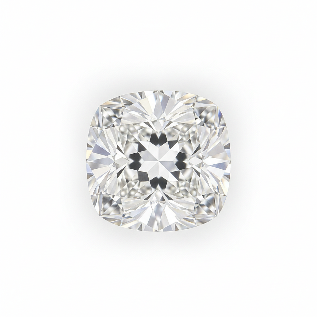Cushion cut diamond