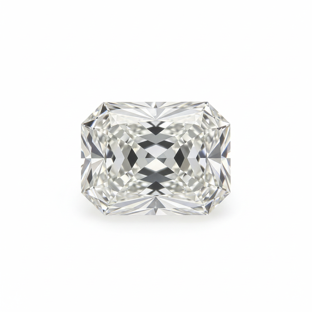 Radiant cut diamond